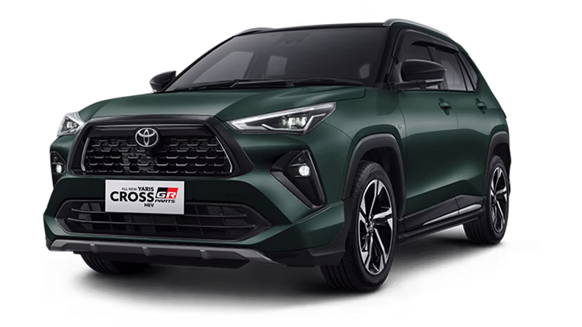 all-new-yaris-corss-hybrid-green